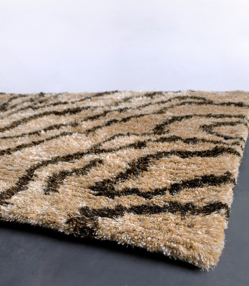 Amazon Contemporary Area Rug, 7'9"x10'6" Rectangle