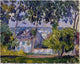 Henri Lebasque House in the Trees, 20"x25" Wall Decal
