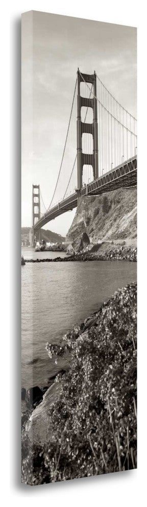 "Golden Gate Bridge Pano - 1" By Alan Blaustein, Giclee on Gallery Wrap Canvas
