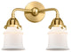 Innovations 288-2W-SG-G181S 2 Light 13.25" Bath Vanity Light, Satin Gold