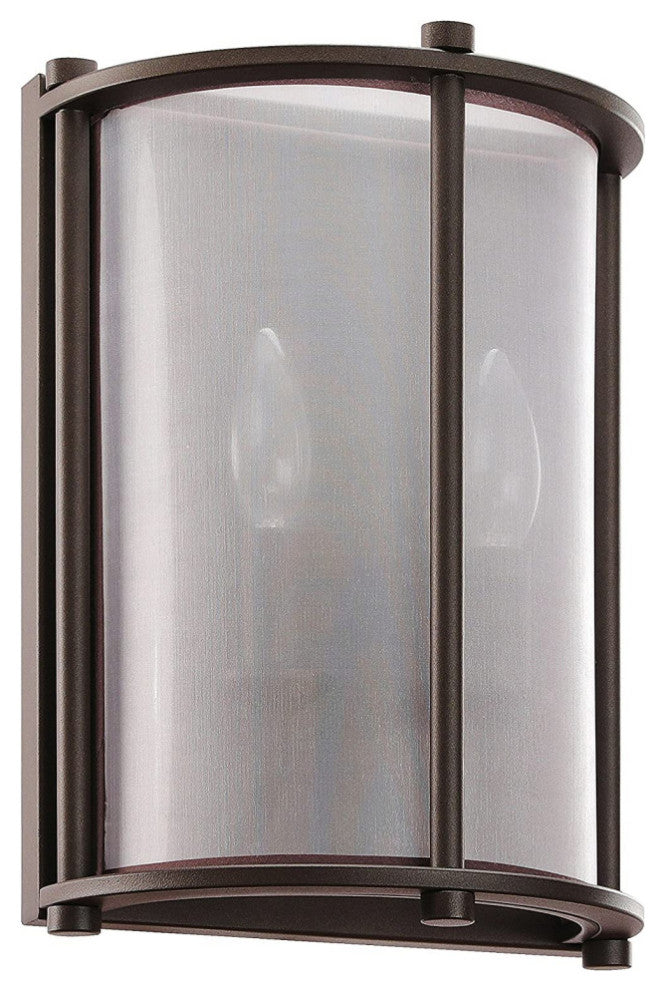 2 Light Hallway Wall Lights Vintage Wall Lamp With Dark Bronze Finish