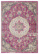 8 x 10 Pink and Ivory Medallion Area Rug