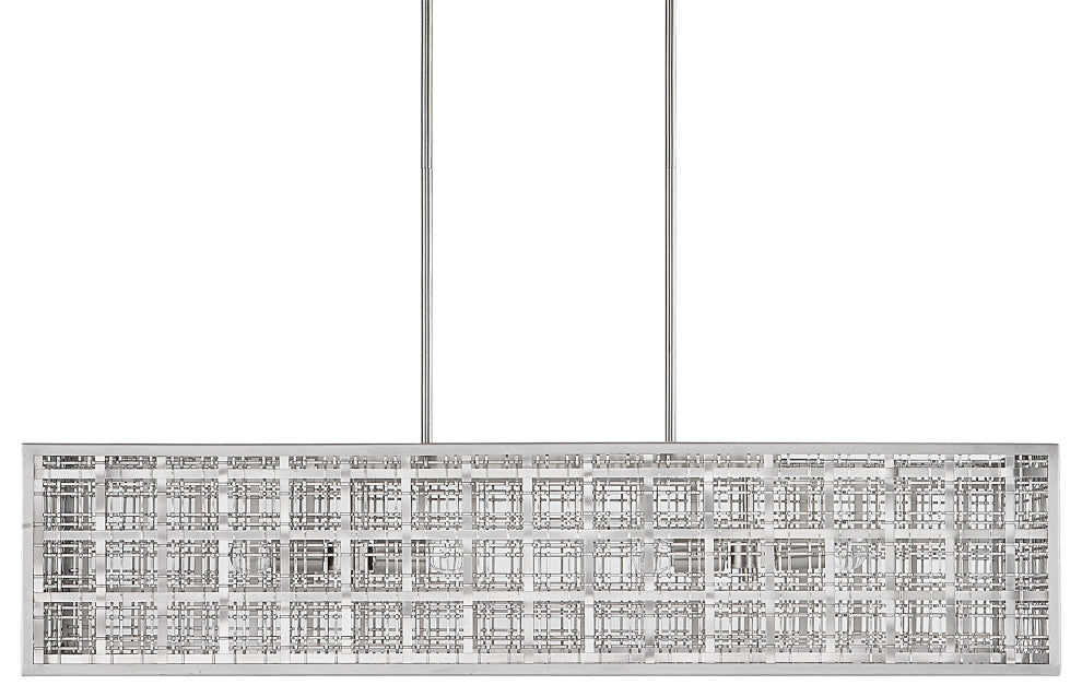Uttermost - 21354 - Four Light Island Pendant - Pendleton - Satin Nickel