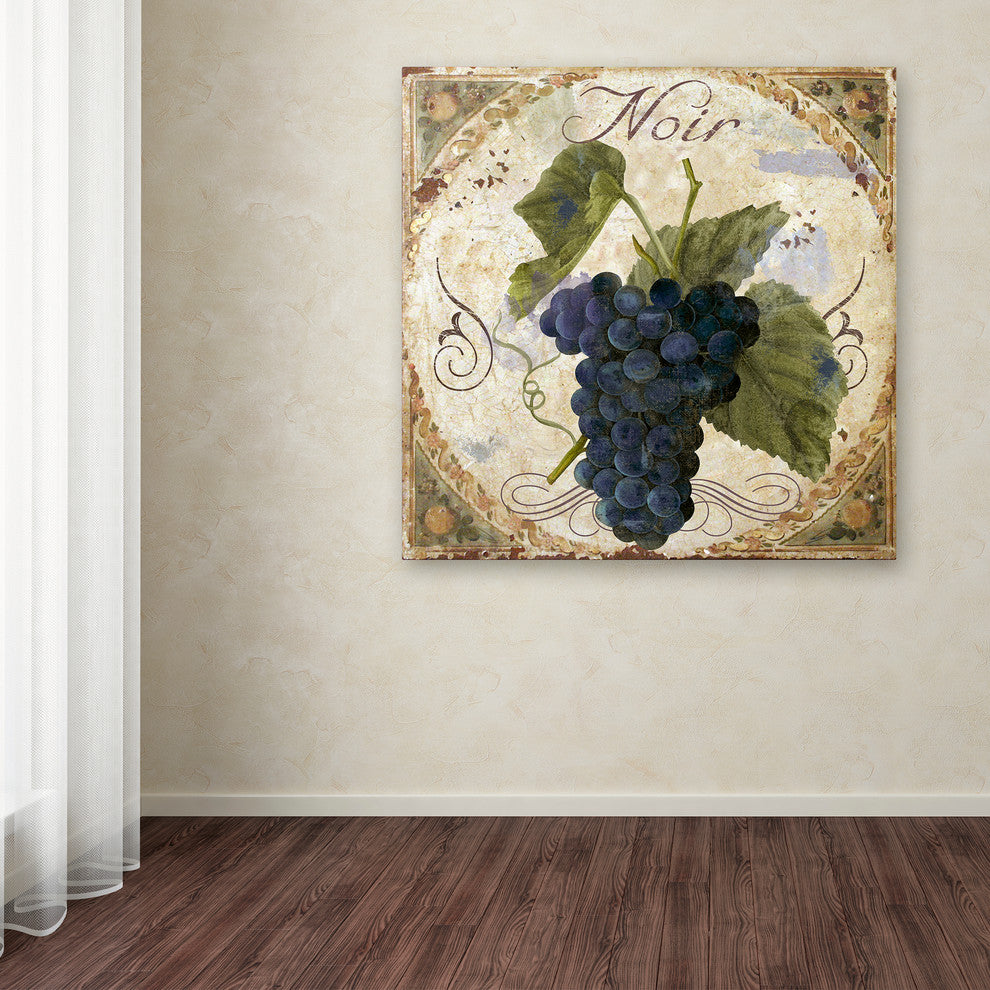 Color Bakery 'Tuscany Table Noir' Canvas Art, 35"x35"