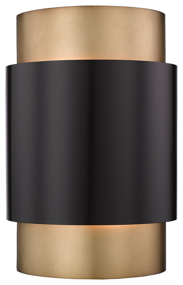 Zlite 739S-BRZ-RB 2-Light Wall Sconce, Bronze