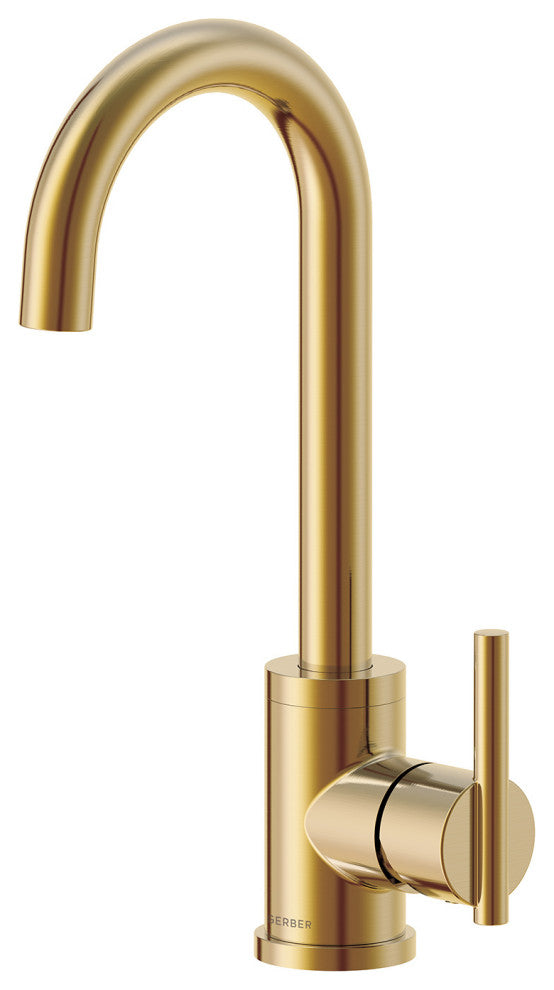 Parma Single Handle Bar Faucet, Brushed Bronze
