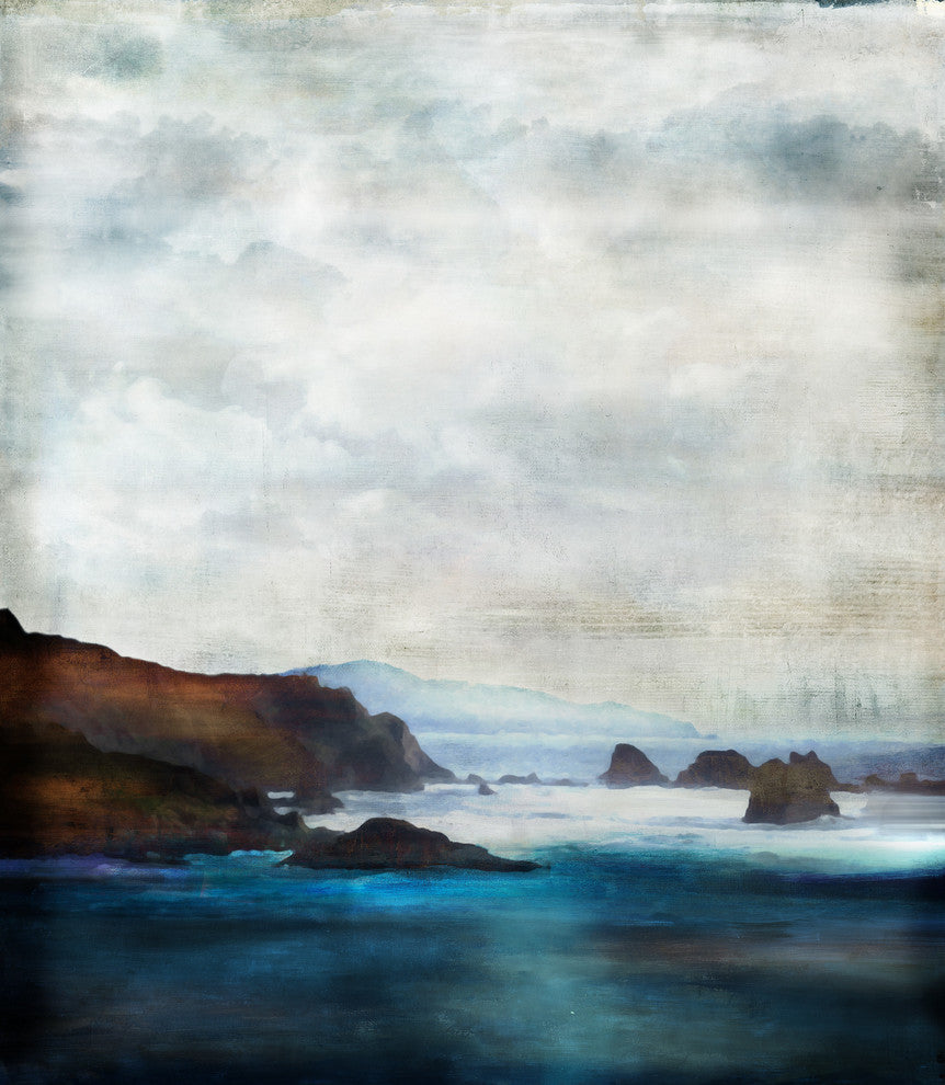 Coastal Twilight, 30"x34", Gallery Wrapped