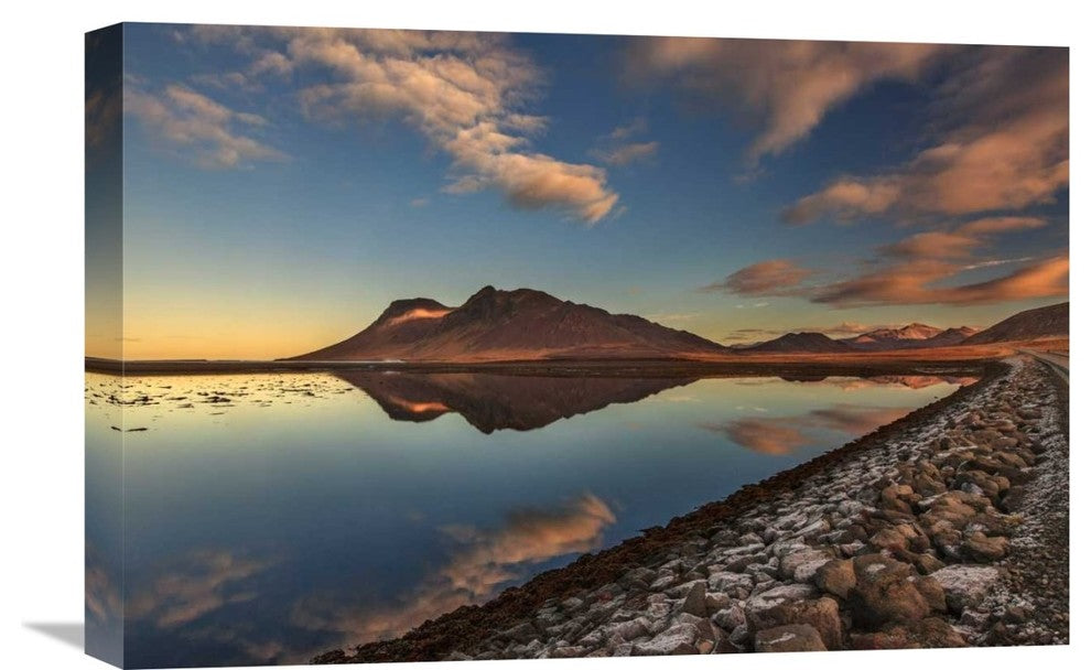 "Autumn Lights" Stretched Canvas Giclee by Brin Ingibergsson-Bragi, 22x15"