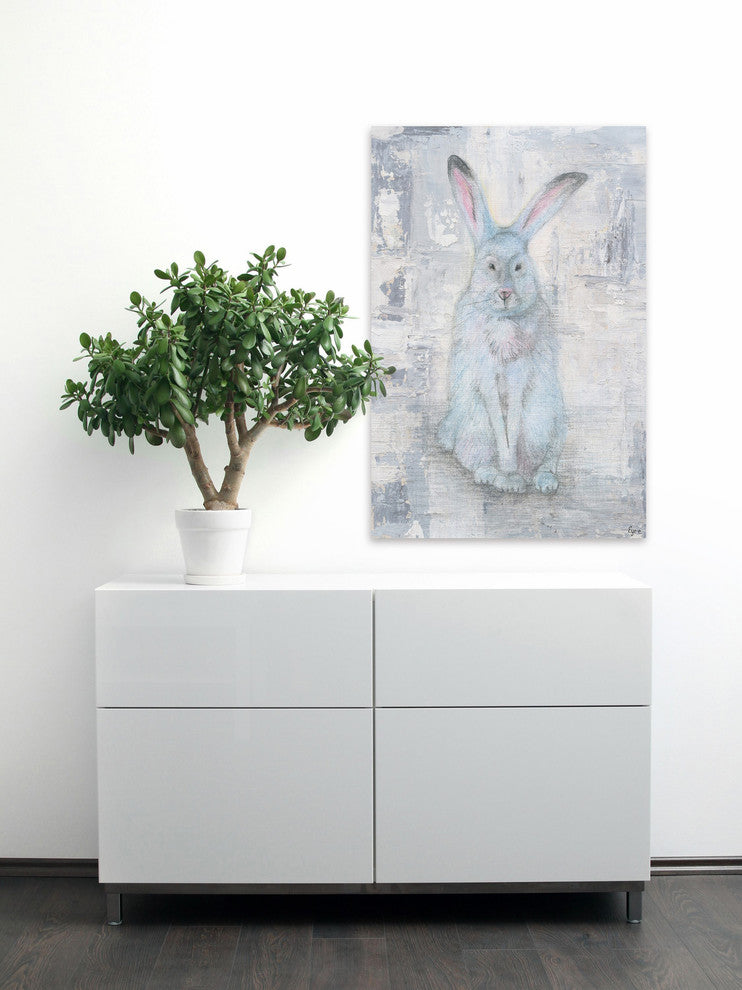 "Observation" Painting Print on Wrapped Canvas, 12"x18"