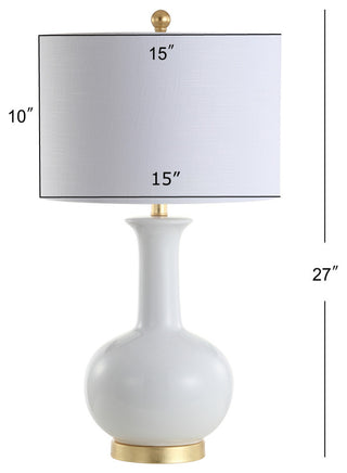 Brussels Ceramic/Metal LED Table Lamp