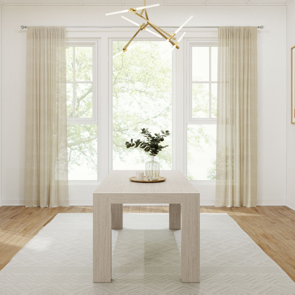 Plank+Beam Modern Solid Wood Dining Table