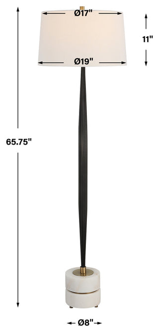 Uttermost Miraz Iron floor lamp