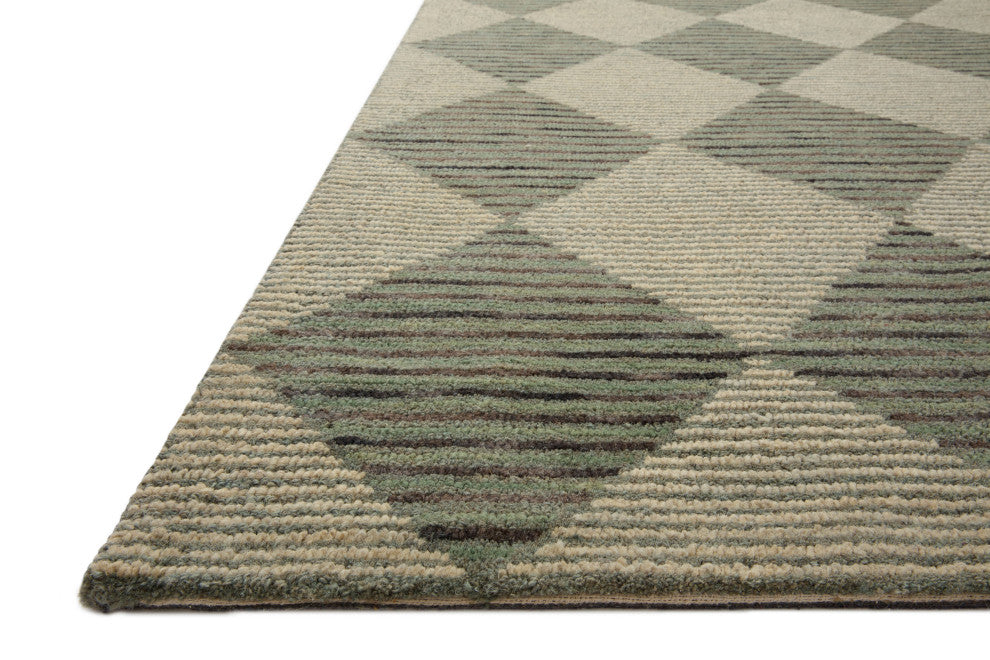 Chris Loves Julia x Loloi Francis Area Rug, Spa / Granite, 11'-6" X 15'