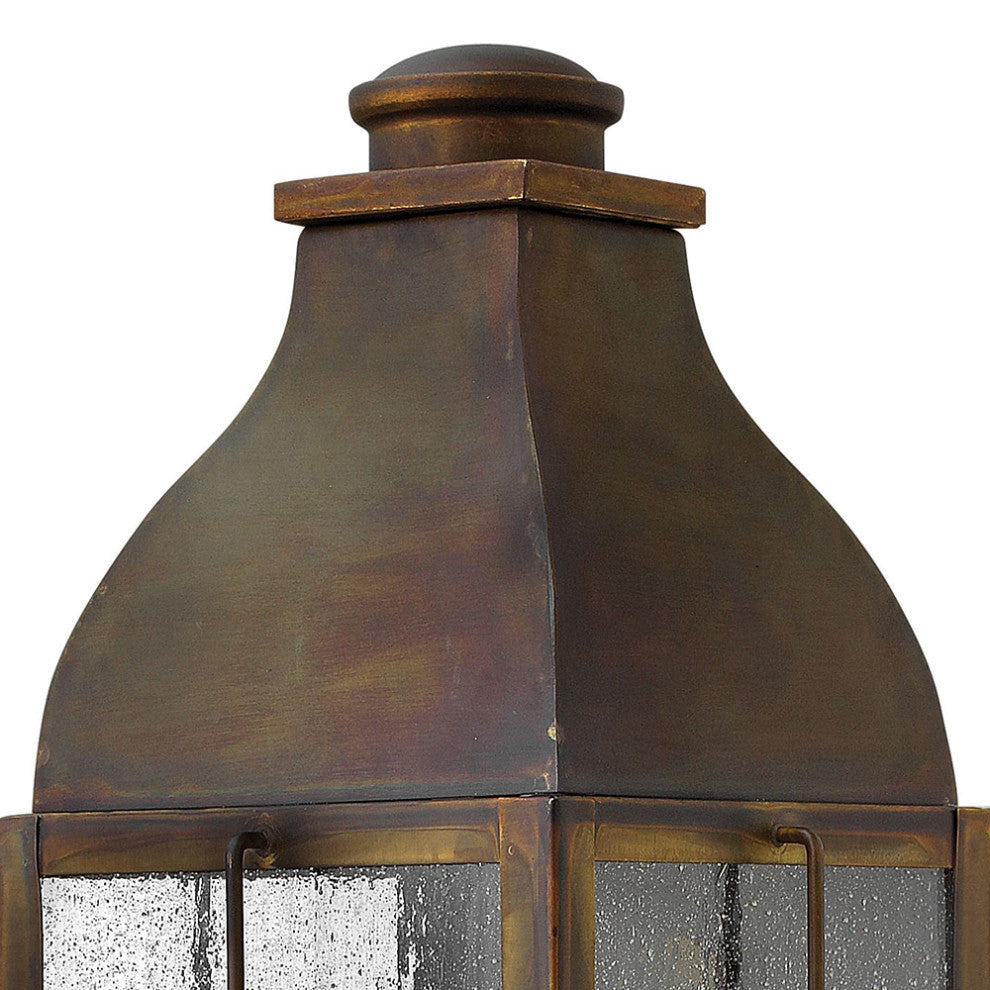 Hinkley Bingham Medium Wall Mount Lantern, Sienna