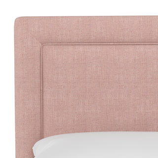 Ana Cal King Square Bed, Zuma Rosequartz