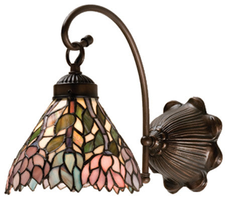 Meyda lighting  18721 7"W Wisteria Wall Sconce