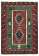 Rug N Carpet - Handmade Oriental 2' 11'' x 4' 0'' Contemporary Kilim Rug