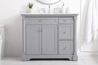 Elegant Decor Clarence Bathroom Vanity VF53042GR, Gray