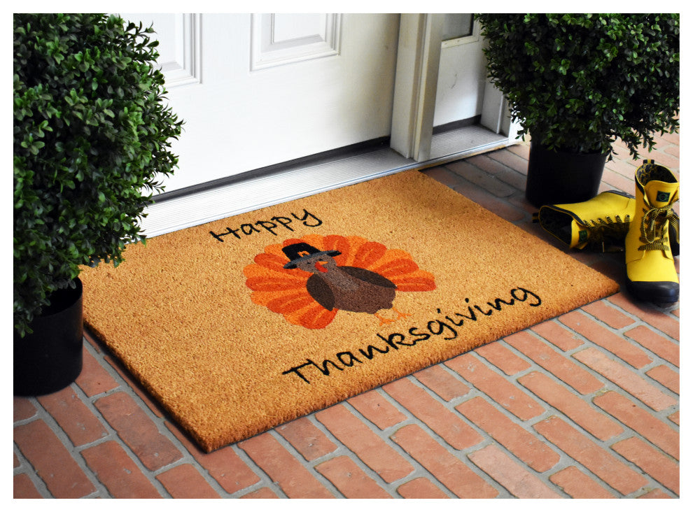 Calloway Mills Happy Thanksgiving Doormat, 24" X 36"