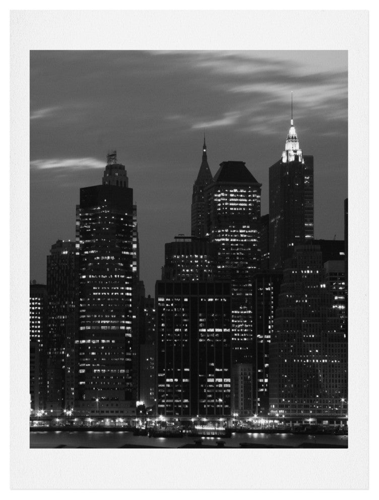 Deny Designs Leonidas Oxby New York Financial District Art Print