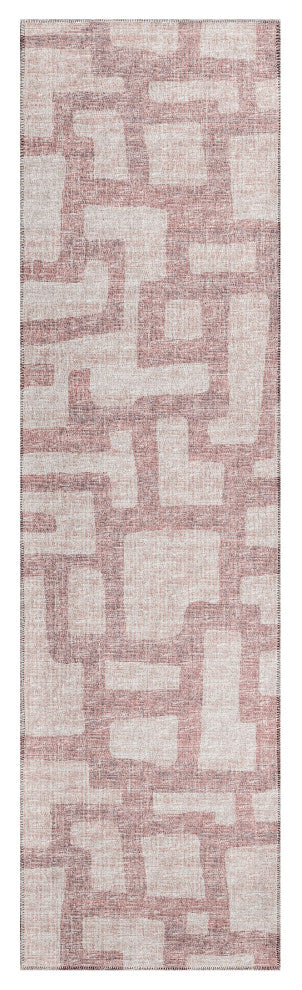 Indoor/Outdoor Sedona SN4 Taupe Machine Washable 2'3" x 10' Runner Rug