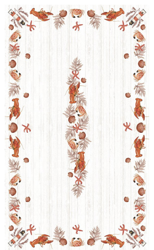 Laural Home Seafood Shack 70" X 120" Tablecloth