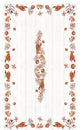 Laural Home Seafood Shack 70" X 120" Tablecloth