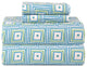 Celeste Home Flannel Sheet Set, Matrix, Queen