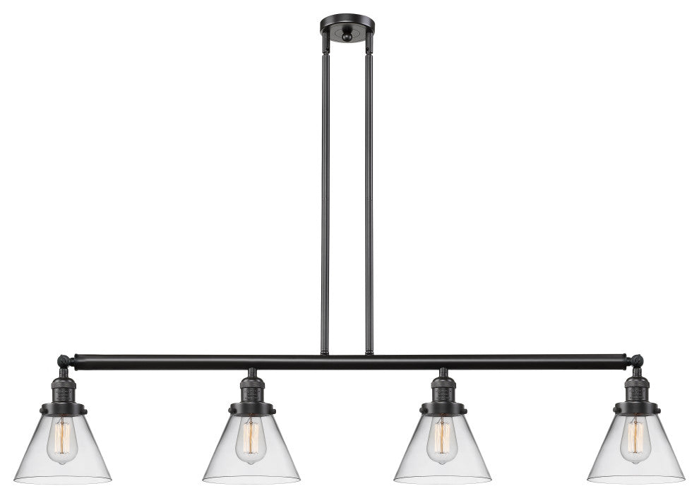 Innovations Lighting 214-Ob-G42-Led 4 Light Dimmable Led Island Light