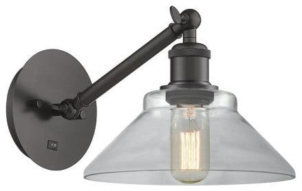 Innovations 317-1W-OB-G132 1-Light Sconce, Oil Rubbed Bronze