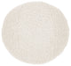 Poodle Ball Pillow - Ivory