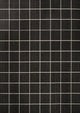 Grid Modern Squares Indoor/Outdoor Area Rug, Black/Cream, 8x10