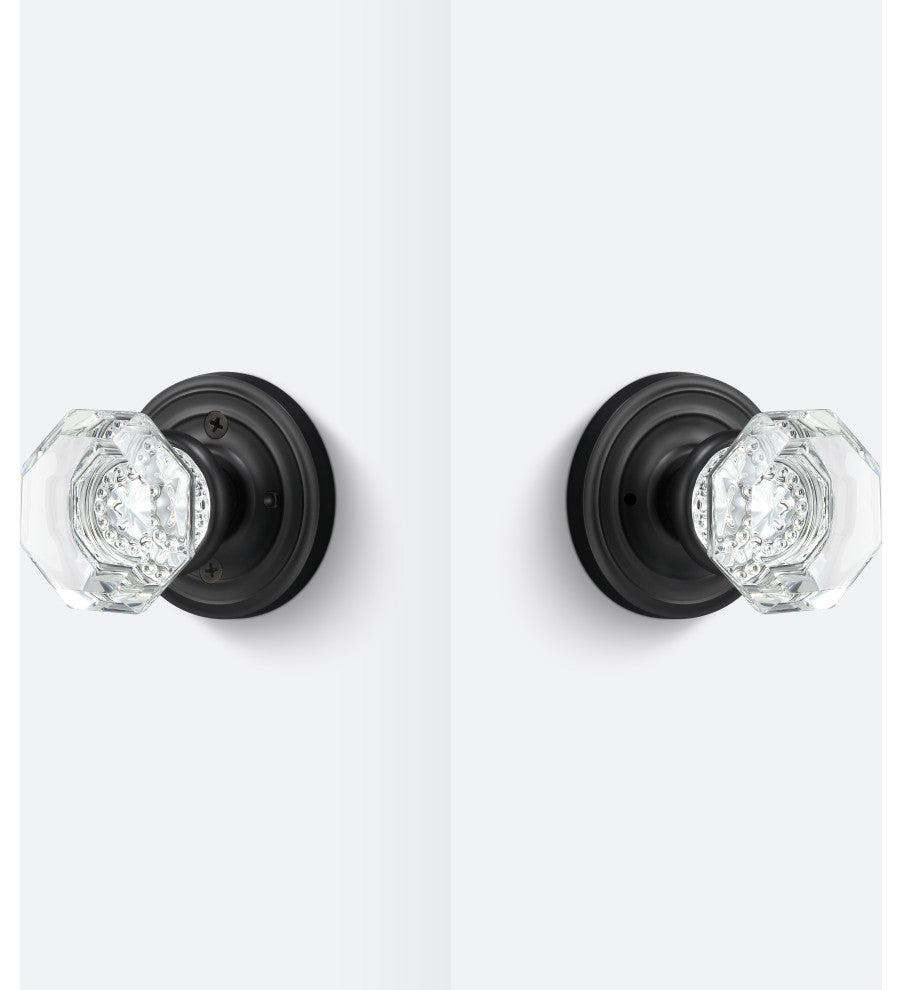 Torrey Privacy Knob, Flat Black