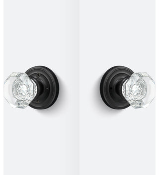 Torrey Privacy Knob, Flat Black