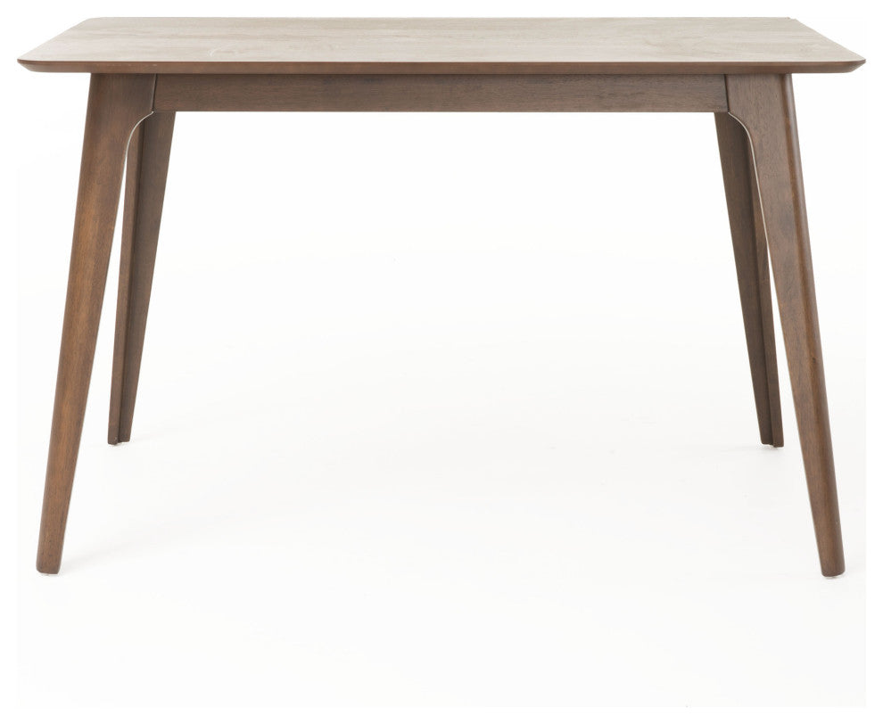 GDF Studio 5-Piece Meanda Mid Century Wood Dining Set, Mint