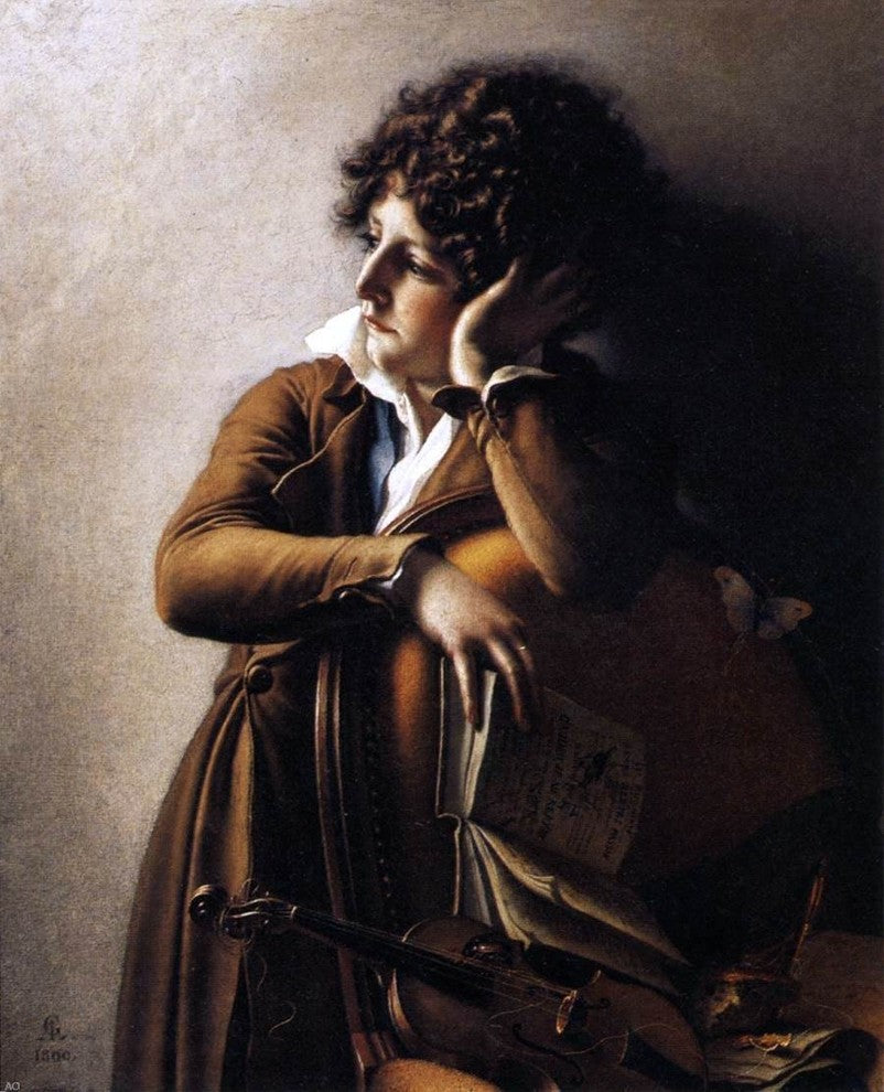 Anne-Louis Girodet De Roucy-Triosson Benoit-Agnes Trioson Wall Decal