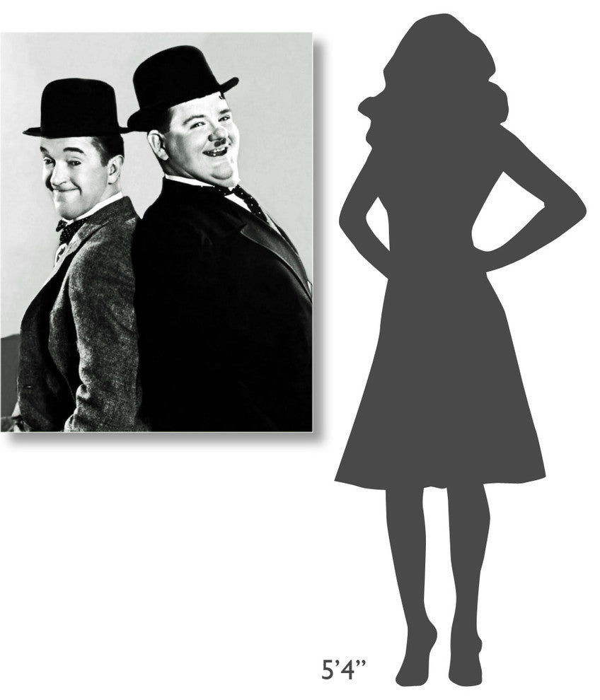 "Laurel & Hardy - Portrait, 1933" Canvas by Hollywood Photo Archive, 31x40"