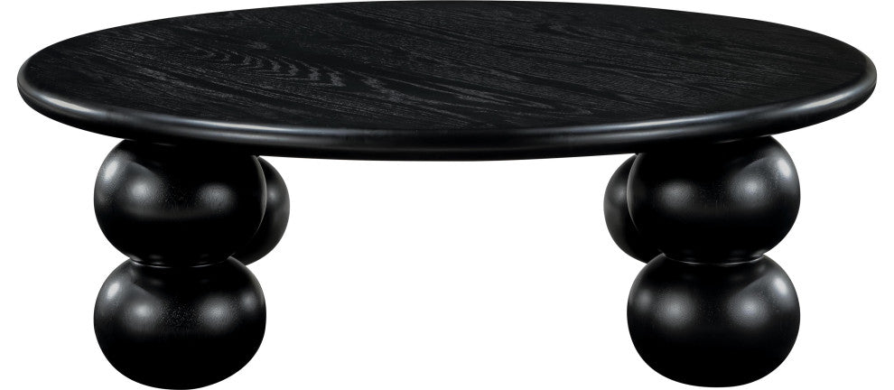 Kelvin Wood Coffee Table, Black