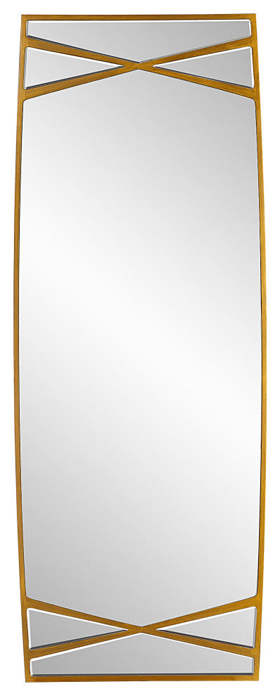 Gentry Oversized Gold Mirror