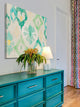 "Emerald Star" Painting Print on Canvas by Evelia