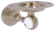 Pacific Grove Twisted Tumbler and Toothbrush Holder, Antique Pewter