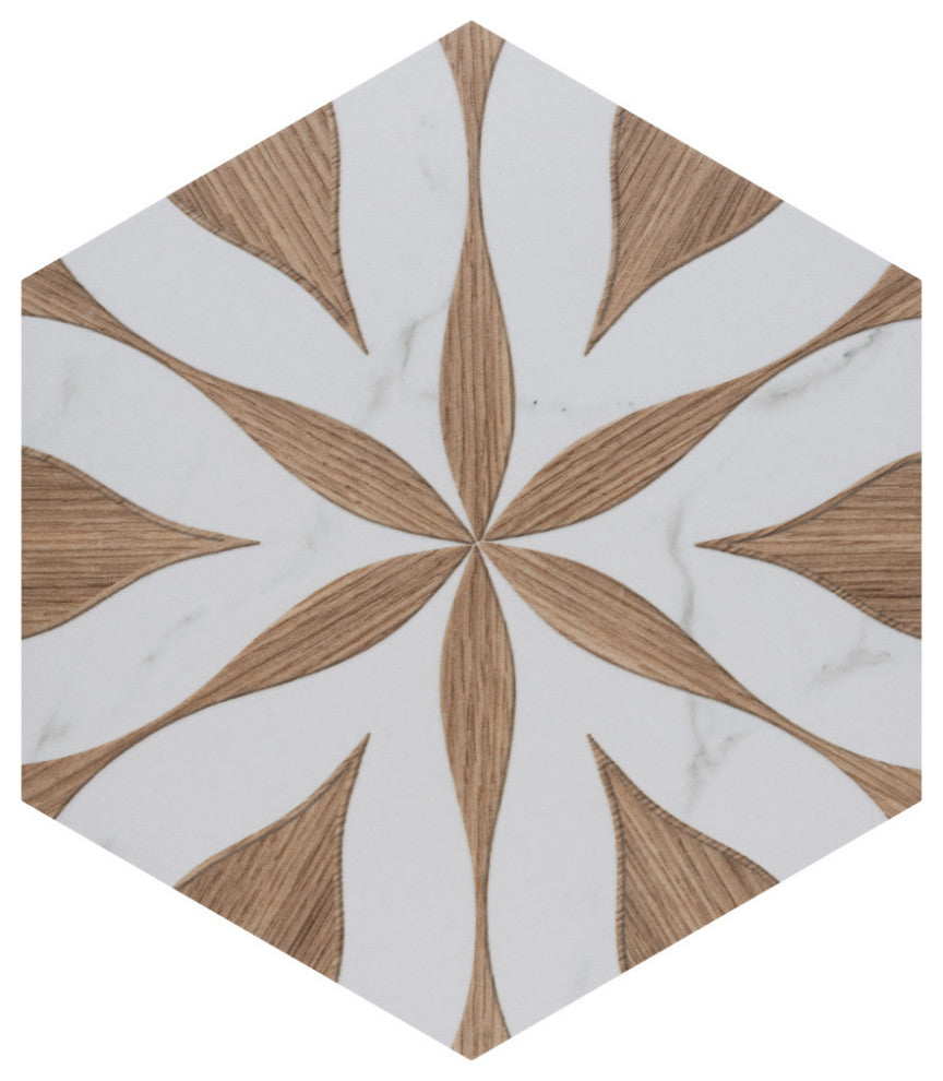 Llama Flower Loire Porcelain Floor and Wall Tile Sample