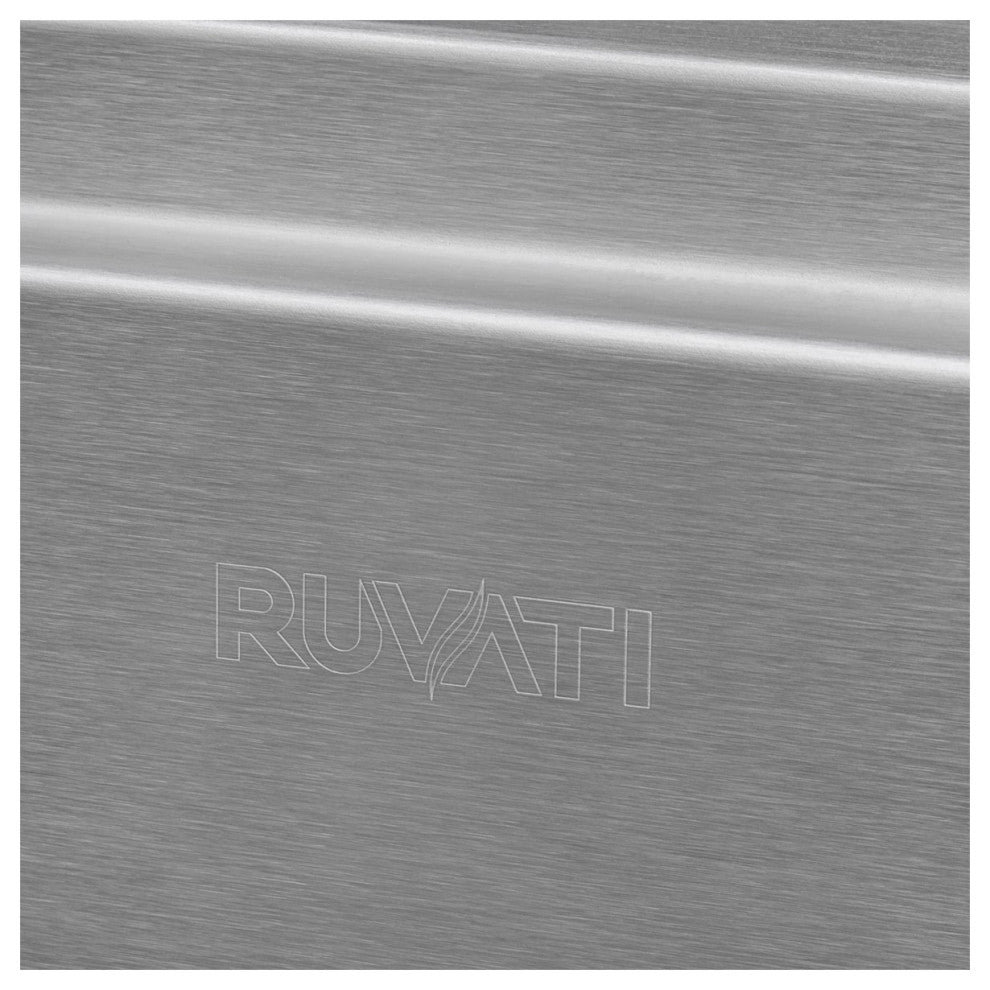 25-inch inch Workstation Drop-in 16 Gauge Stainless Steel Ledge Sink - RVH8023
