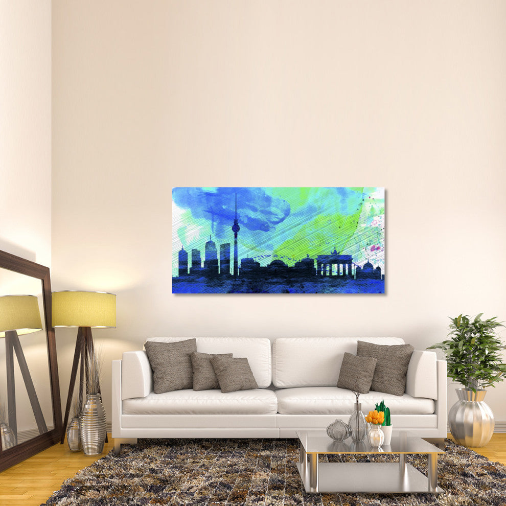 "Berlin City Skyline" Fine Art Print