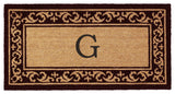 Kendall Monogram Doormat, 3'x6', G
