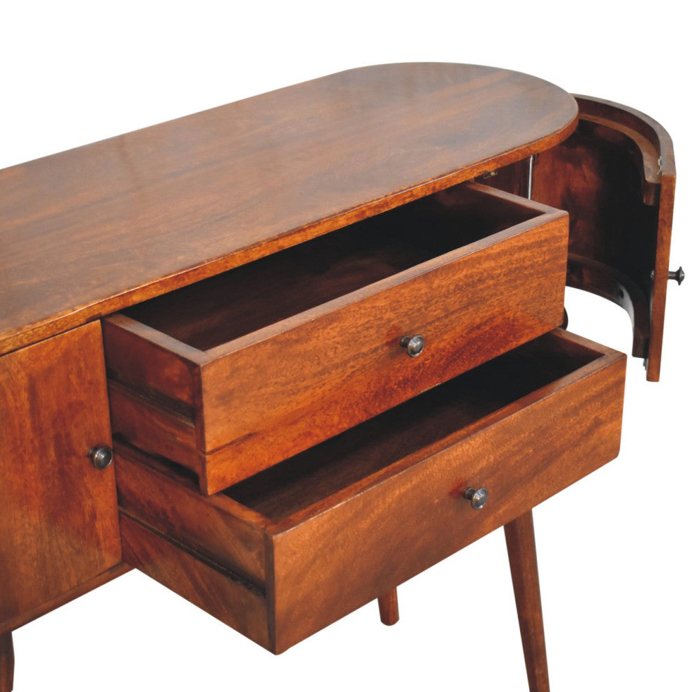 Console Table Grove Chestnut Artisan Furniture