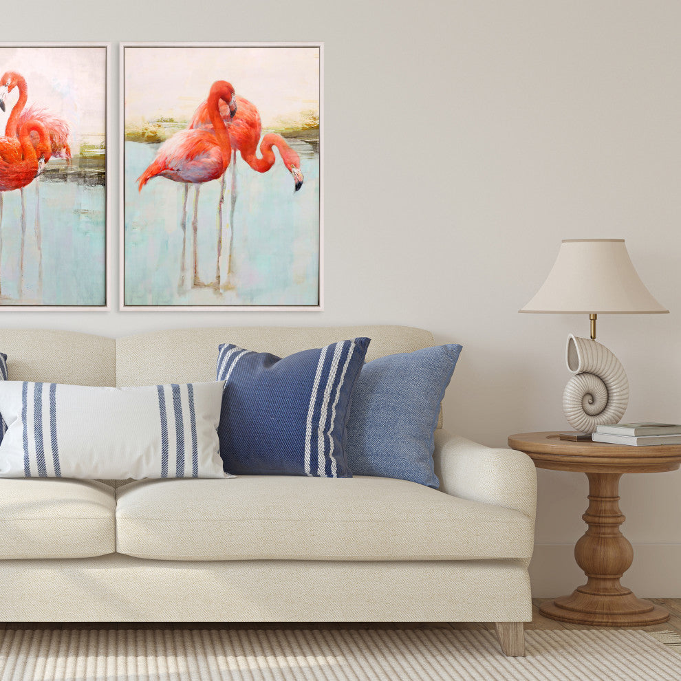 Wading Flamingo II Artwork