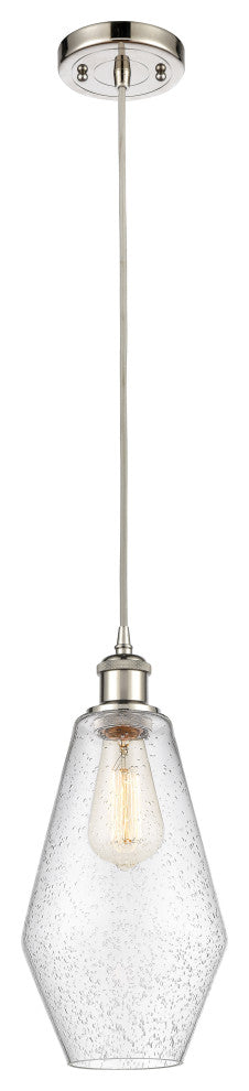 Innovations 516-1P-PN-G654-7 1-Light Mini Pendant, Polished Nickel