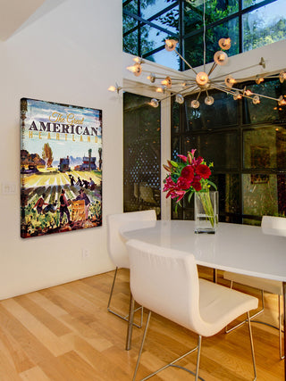 "Farm Veggies" Painting Print on Canvas