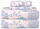 Celeste Home Flannel Sheet Set, Corsage, Queen
